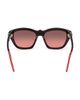 Christian Louboutin Women's Kate 53MM Rectangular Sunglasses - 5