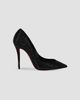 Christian Louboutin Women's La Pigalle 100MM Strass Suede Pumps - 5