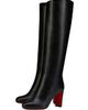 Christian Louboutin Women's Loo Botta Leather Boots - 2