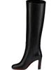 Christian Louboutin Women's Loo Botta Leather Boots - 3