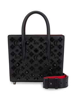 Christian Louboutin Women's Mini Paloma Leather Top Handle Bag