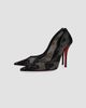 Christian Louboutin Women's Miss 100MM Z Mesh Pumps - 2