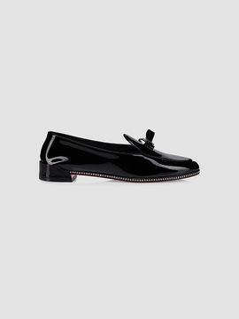 Christian Louboutin Women's Mocastrass Patent Leather Loafers