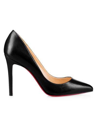 Christian Louboutin Women's Pigalle 100MM Nappa Leather Pumps
