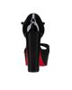 Christian Louboutin Women's Sandaloo Patent Leather 130MM Sandals - 3
