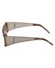 Christian Louboutin Women's Textured Mesh Shield Sunglasses - 3