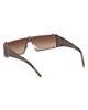 Christian Louboutin Women's Textured Mesh Shield Sunglasses - 4