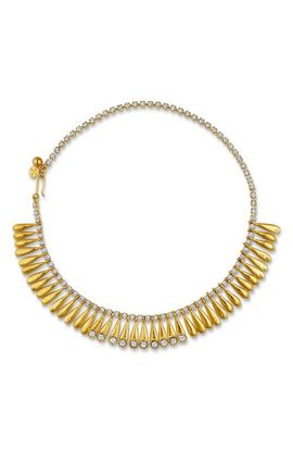 CHRISTINA CARUSO CHRISTINA CARUSO Crystal Fringe Collar Necklace