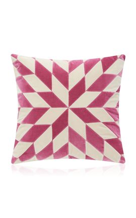 Christina Lundsteen Christina Lundsteen Nova Cotton Velvet Cushion Pink