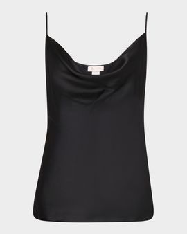 Christine Lingerie Cowl-Neck Silk Cami