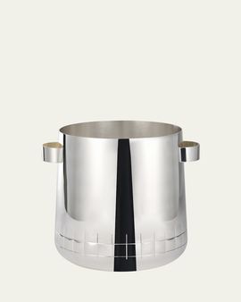 Christofle Graphik Silver-Plated Champagne Cooler