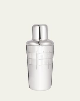 Christofle Graphik Silver-Plated Cocktail Shaker, 16 oz.