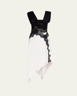 Christopher Esber Baile Wrapped Tulle Tank Dress