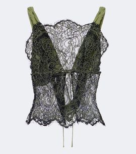 Christopher Esber Christopher Esber Aluna lace top