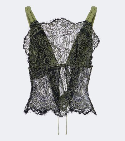 Christopher Esber Christopher Esber Aluna lace top
