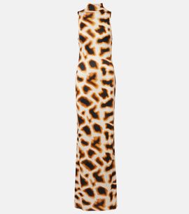 Christopher Esber Christopher Esber Animal-print maxi dress