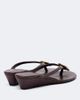 Christopher Esber Christopher Esber Aura Quartz leather wedge thong sandals - 4