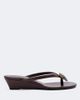 Christopher Esber Christopher Esber Aura Quartz leather wedge thong sandals - 6