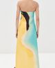 Christopher Esber Christopher Esber Aura Silk Strapless Dress Valencia/Multi - 3