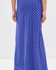 Christopher Esber Christopher Esber Bandana Ruched Orbit Skirt Indigo Bandana Print - 3