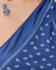Christopher Esber Christopher Esber Bandana Scarf Tie Top Indigo Bandana Print - 6