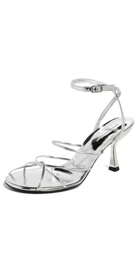 Christopher Esber Christopher Esber Blaze Metallic Heels Mirror