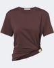 Christopher Esber Christopher Esber Bree Quartz cotton jersey T-shirt - 1