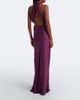 Christopher Esber Christopher Esber Cesura draped open-back silk satin gown - 5