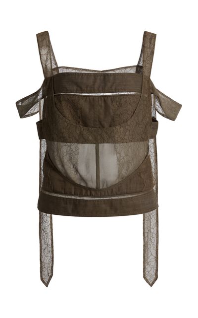 Christopher Esber Christopher Esber Cleo Utility CottonSilk Suspended Top