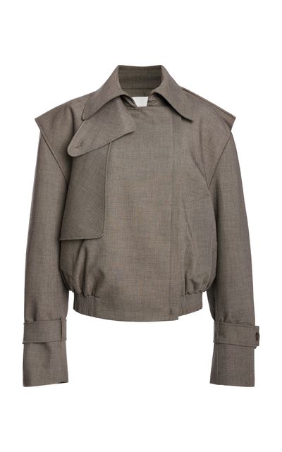 Christopher Esber Christopher Esber Cropped Bomber Jacket