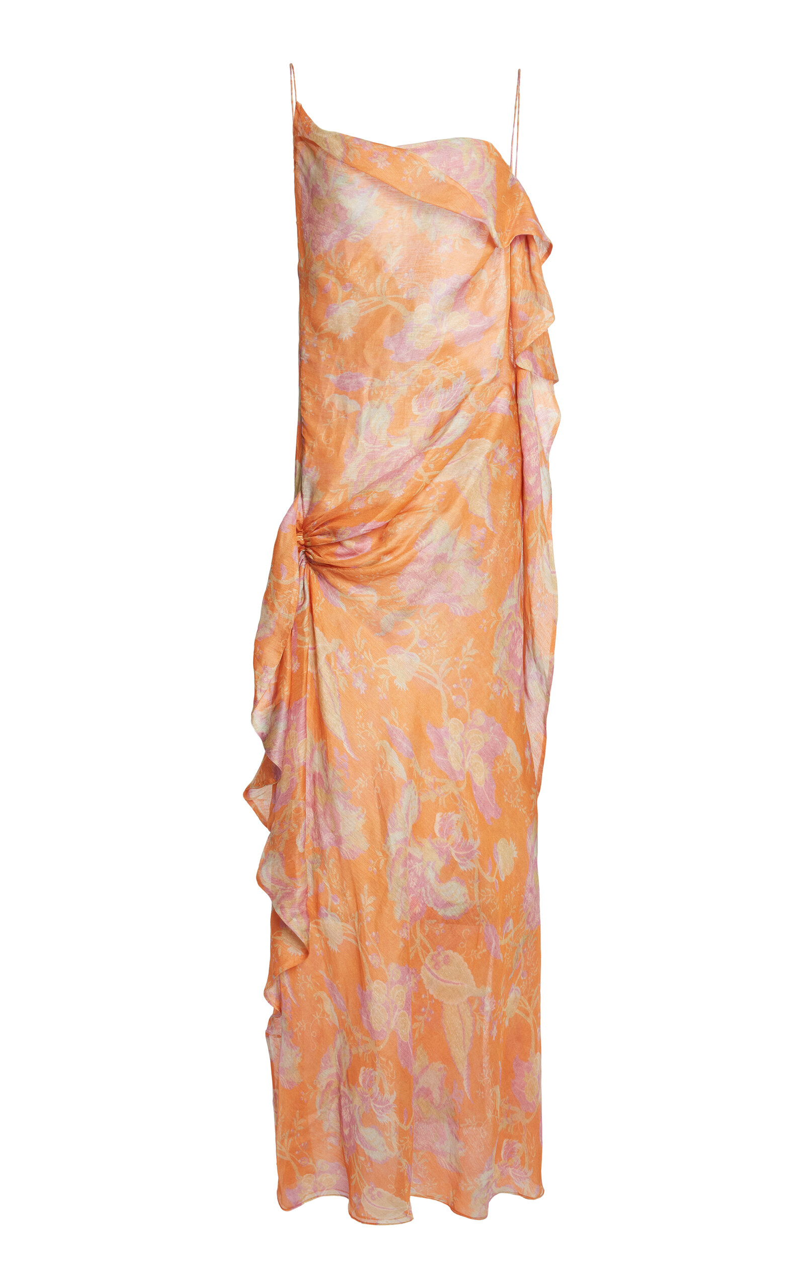 christopher esber cusco silk drape cami dress Christopher Esber Cusco Silk Drape Cami Dress
