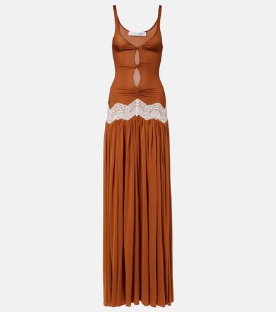 Christopher Esber Christopher Esber Cutout lace-trimmed gown