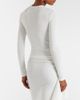 Christopher Esber Christopher Esber Cutout ribbed-knit jersey top - 6