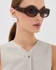 Christopher Esber Christopher Esber Davies Sunglasses Havana One Size - 3