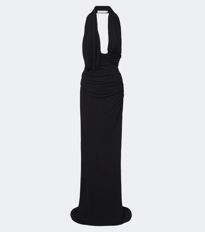 Christopher Esber Christopher Esber Draped halterneck jersey gown