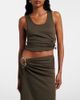 Christopher Esber Christopher Esber Droplet Crystal embellished ruched tank top - 2