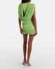 Christopher Esber Christopher Esber Embellished draped jersey miniskirt - 4