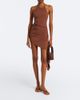 Christopher Esber Christopher Esber Embellished halterneck jersey minidress - 2