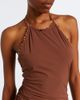 Christopher Esber Christopher Esber Embellished halterneck jersey minidress - 3