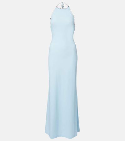 Christopher Esber Christopher Esber Embellished halterneck maxi dress