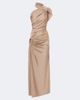 Christopher Esber Christopher Esber Embellished one-shoulder jersey lamé gown - 1