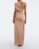 Christopher Esber Christopher Esber Embellished one-shoulder jersey lamé gown - 6