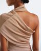 Christopher Esber Christopher Esber Embellished one-shoulder jersey lamé gown - 7