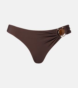Christopher Esber Christopher Esber Embellished ring-detail bikini bottoms