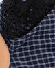Christopher Esber Christopher Esber Embroidered Handkerchief Envelope Scarf Top Inked Check - 6