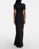 Christopher Esber Christopher Esber Fusion gathered jersey and crÃªpe maxi dress - 3