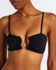 Christopher Esber Christopher Esber Gathered bikini top - 3