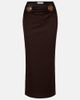 Christopher Esber Christopher Esber Gathered maxi skirt - 1