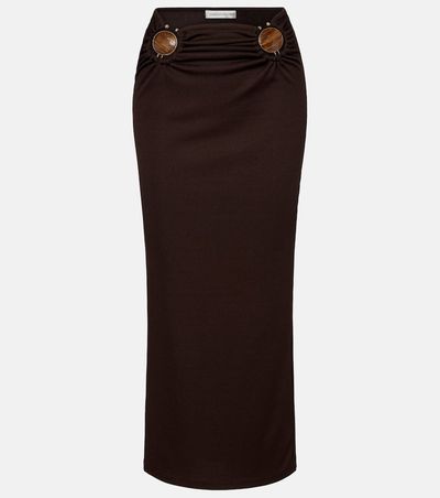 Christopher Esber Christopher Esber Gathered maxi skirt