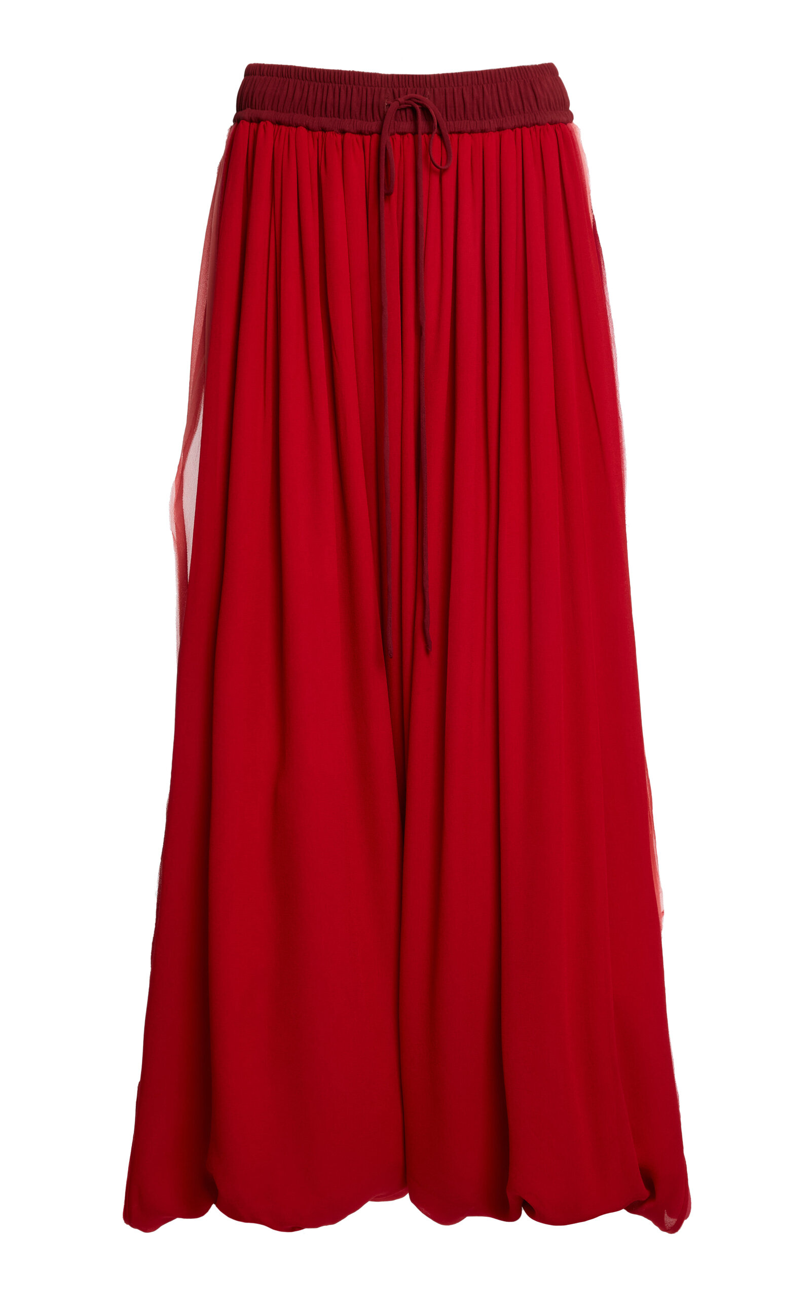 Christopher Esber Christopher Esber Glacis Baloon Silk Trousers